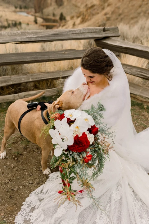 A Holiday Wedding for Regan and Cory