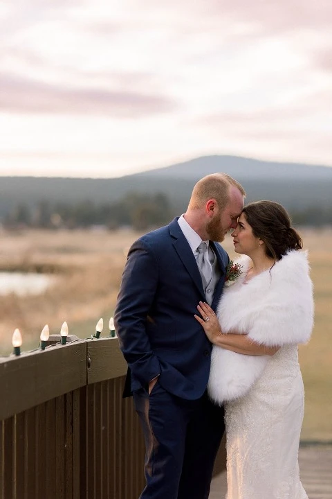 A Holiday Wedding for Regan and Cory