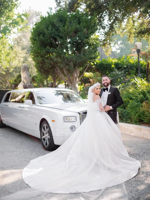 A Glam Wedding for Rita and Justin