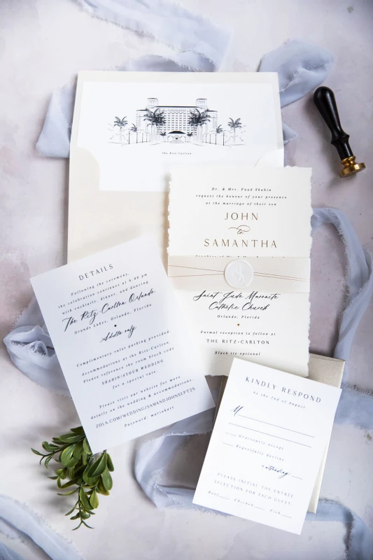 A Formal Wedding for Samantha and John