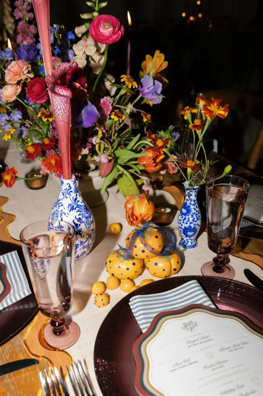 A Colorful Wedding for Sammy and Jared