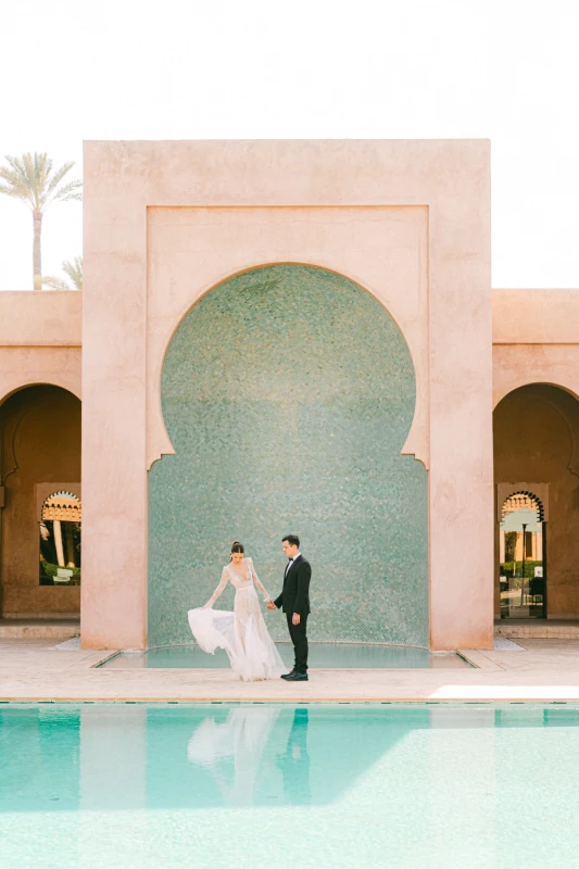 A Colorful Oasis Editorial for Sara and Mason