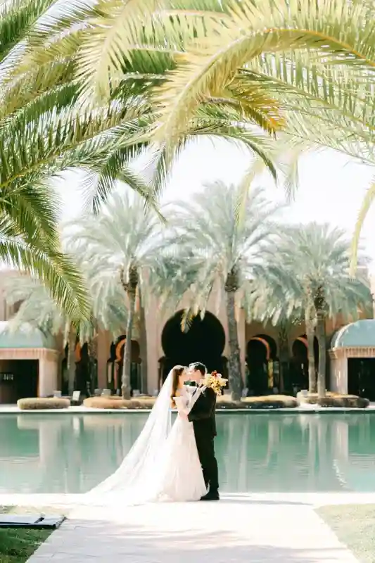 A Colorful Oasis Editorial for Sara and Mason