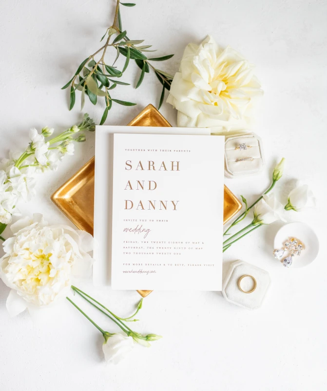 A Formal Wedding for Sarah and Danny