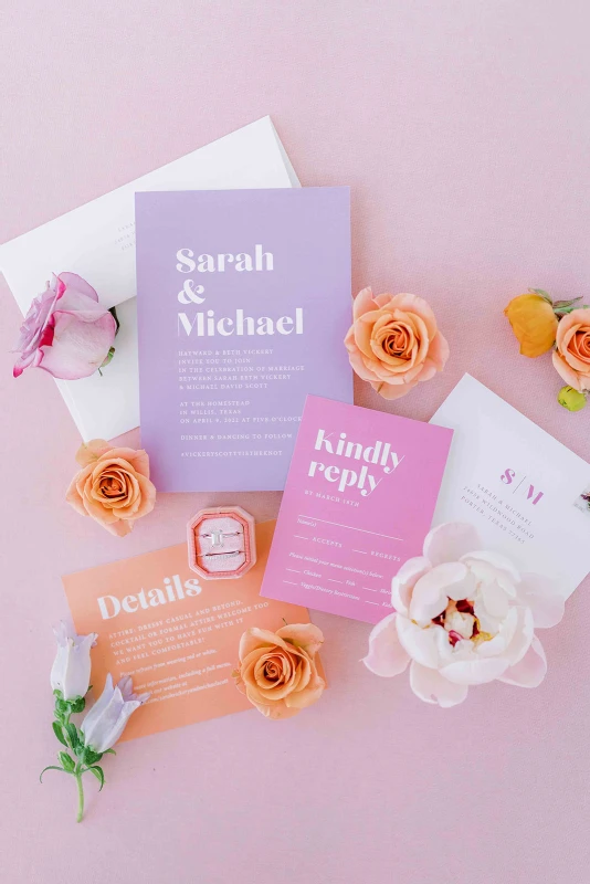 A Modern Wedding for Sarah and Michael