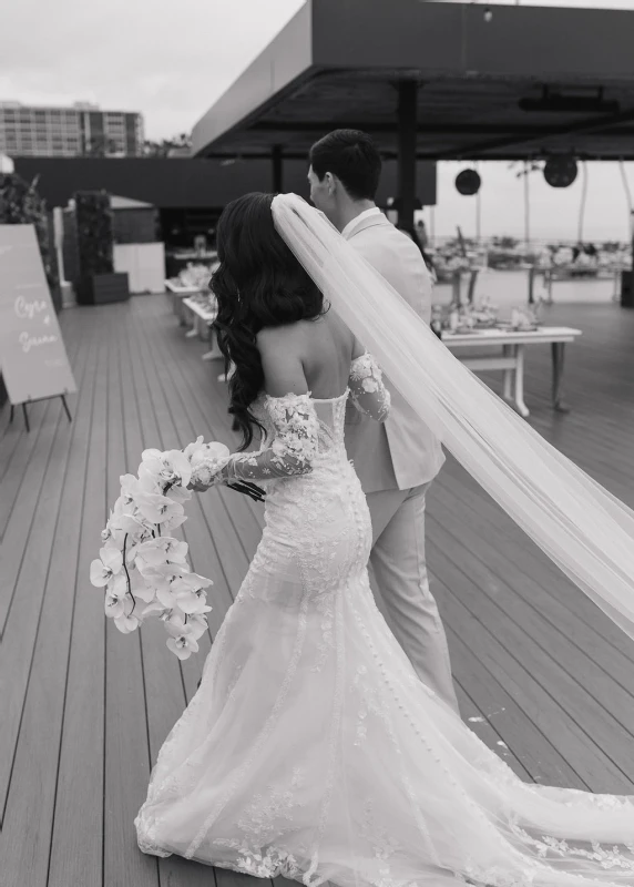 A Beach Wedding for Serena and Cyro