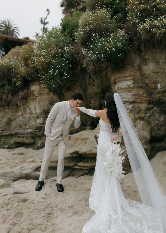 A Beach Wedding for Serena and Cyro