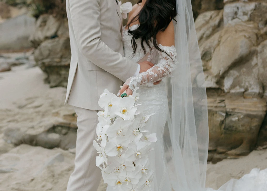 A Beach Wedding for Serena and Cyro