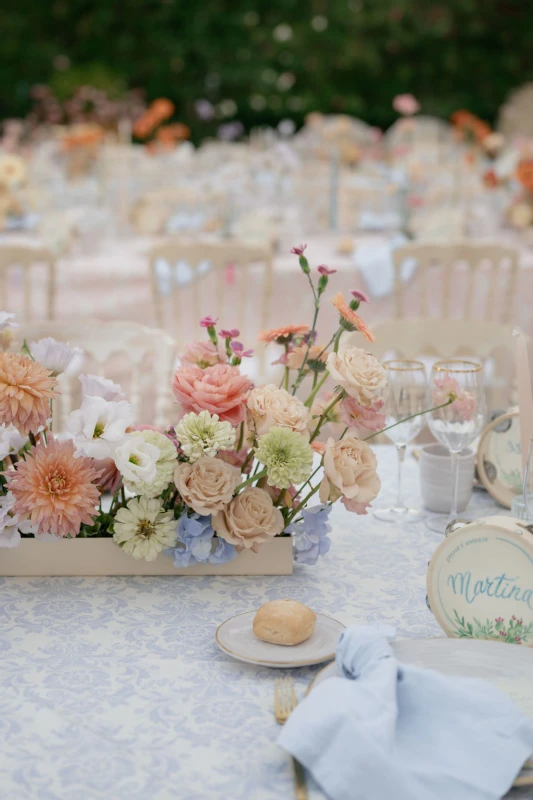 A Colorful Wedding for Serena and Umberto