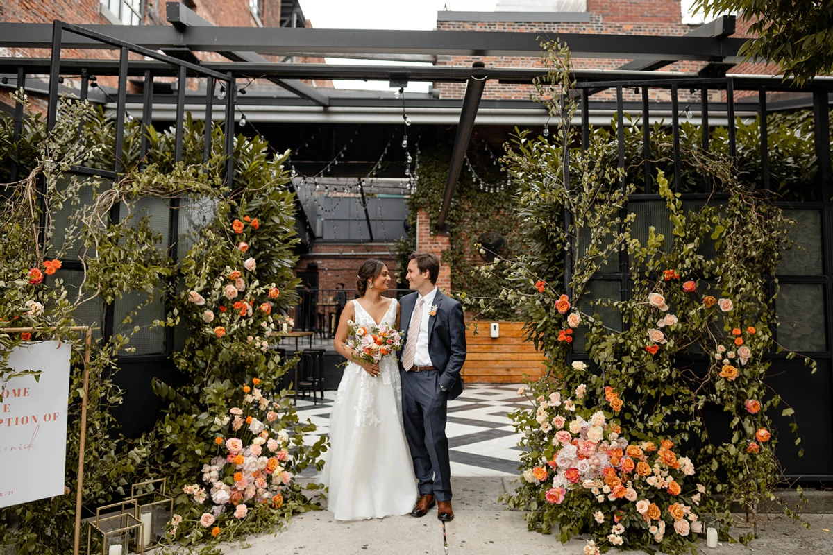 An Industrial Wedding for Shailee and Nick