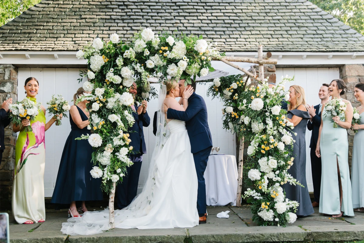 A Garden Wedding for Silvie and David