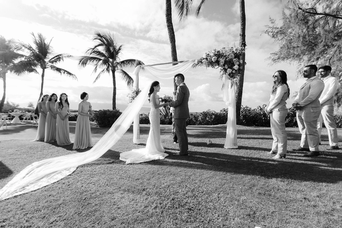 A Beach Wedding for Sissi and Jeff