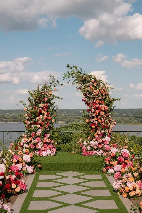 A Colorful Wedding for Stella and Brett