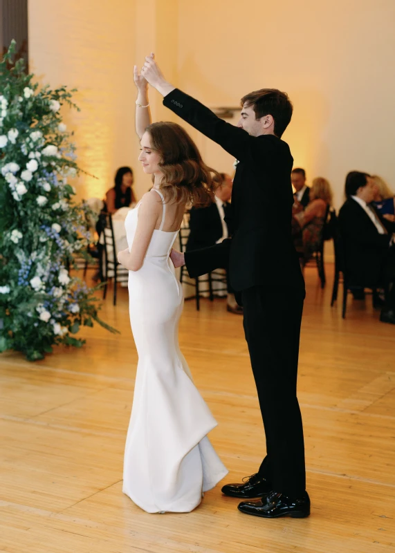 An Indoor Wedding for Stella and Nick 