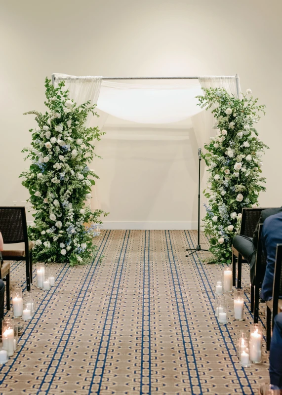 An Indoor Wedding for Stella and Nick 