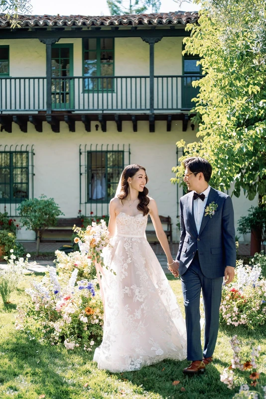 A Garden Wedding for Susan and Simon