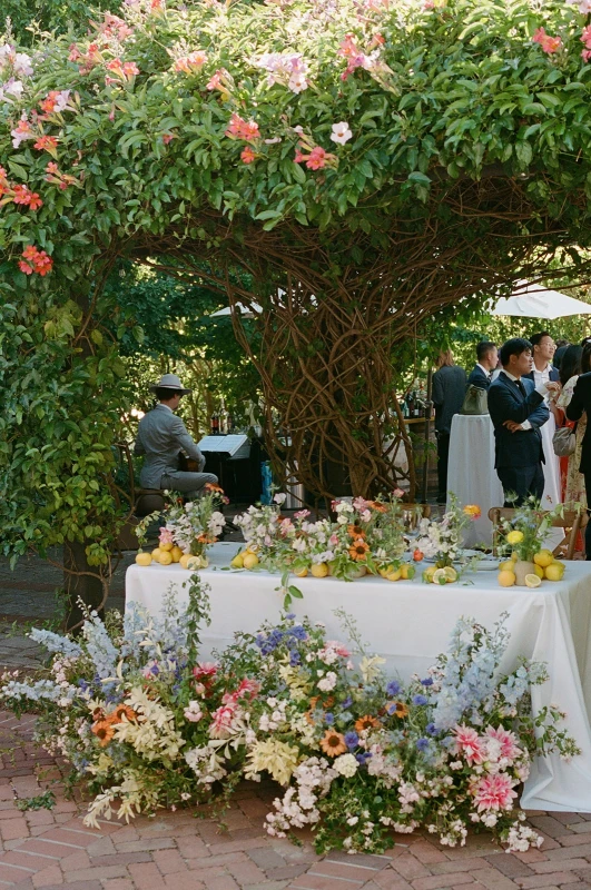 A Garden Wedding for Susan and Simon