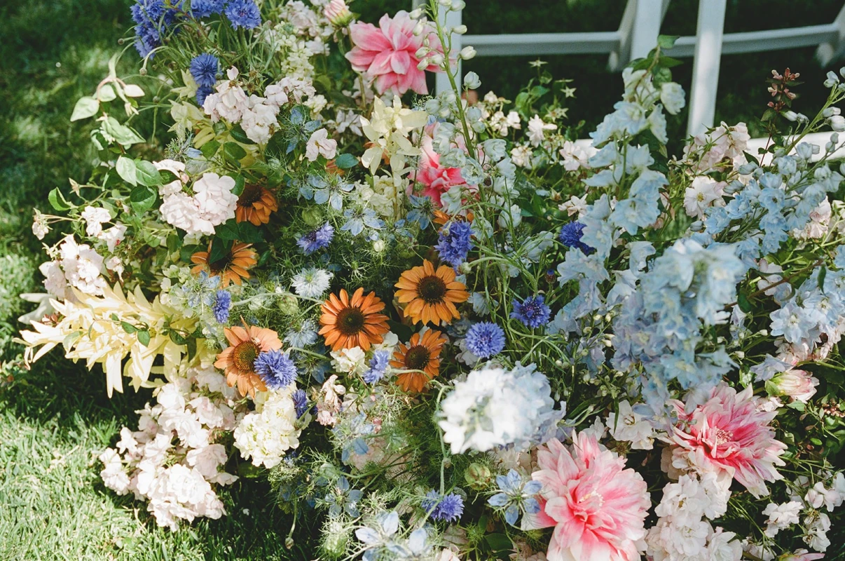 A Garden Wedding for Susan and Simon