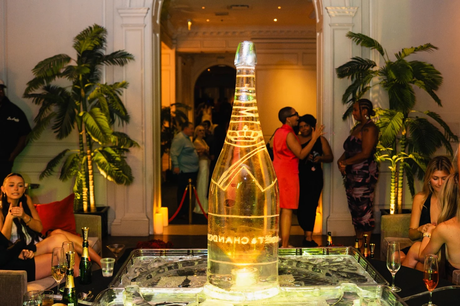 The Champagne Room Featuring Moët & Chandon