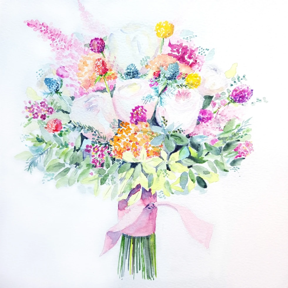 The Painted Bouquet