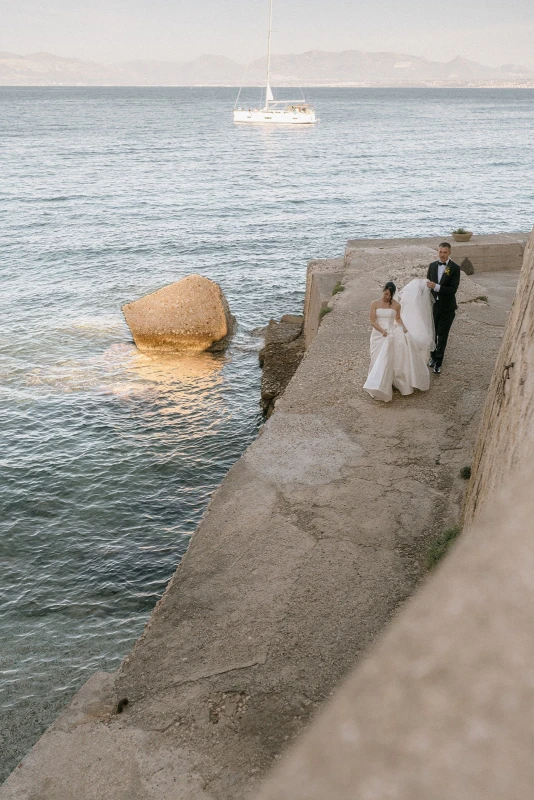 A Waterfront Wedding for Tiffany and David