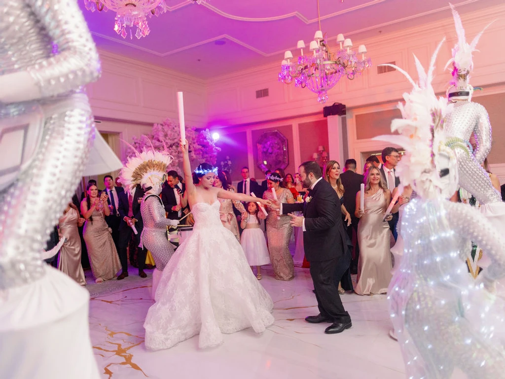 A Glam Wedding for Tina and Jose