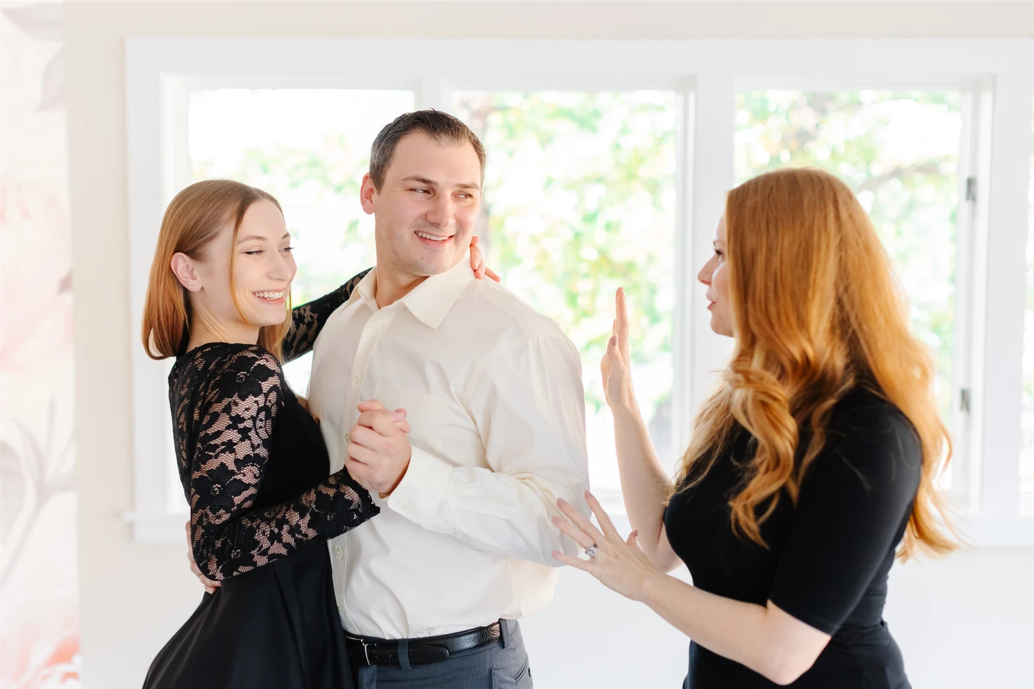 Tulle Tuxedo Wedding Dance