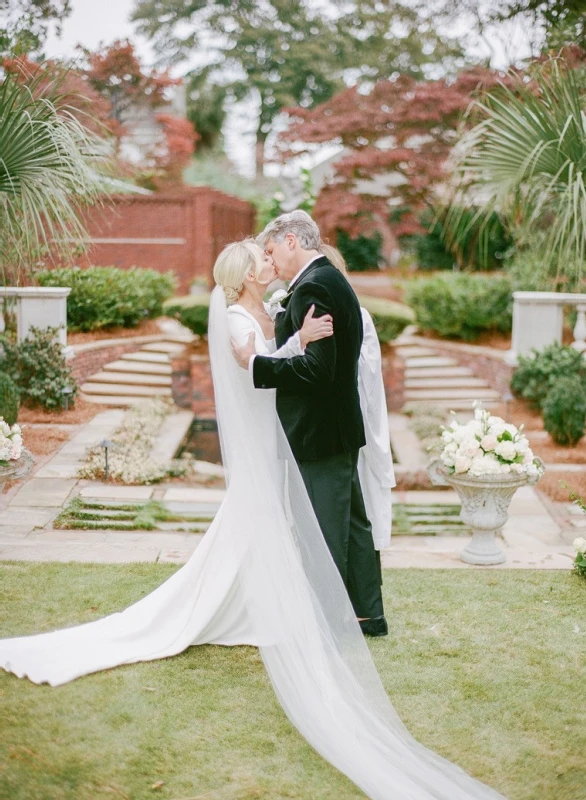 A Garden Wedding for Virginia and Justin