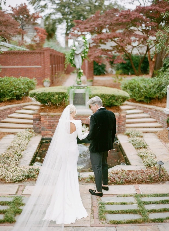 A Garden Wedding for Virginia and Justin