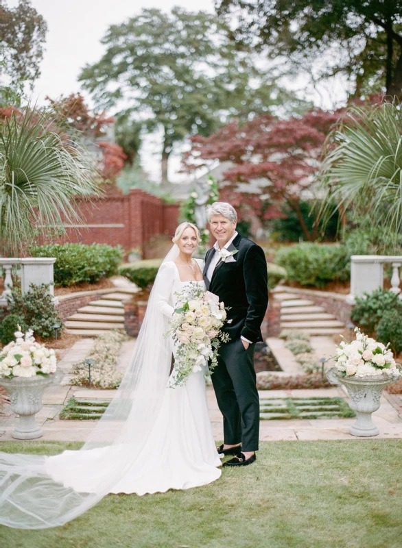 A Garden Wedding for Virginia and Justin