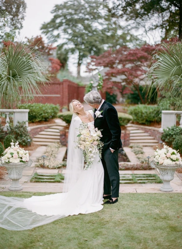 A Garden Wedding for Virginia and Justin