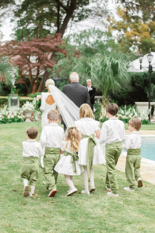 A Garden Wedding for Virginia and Justin