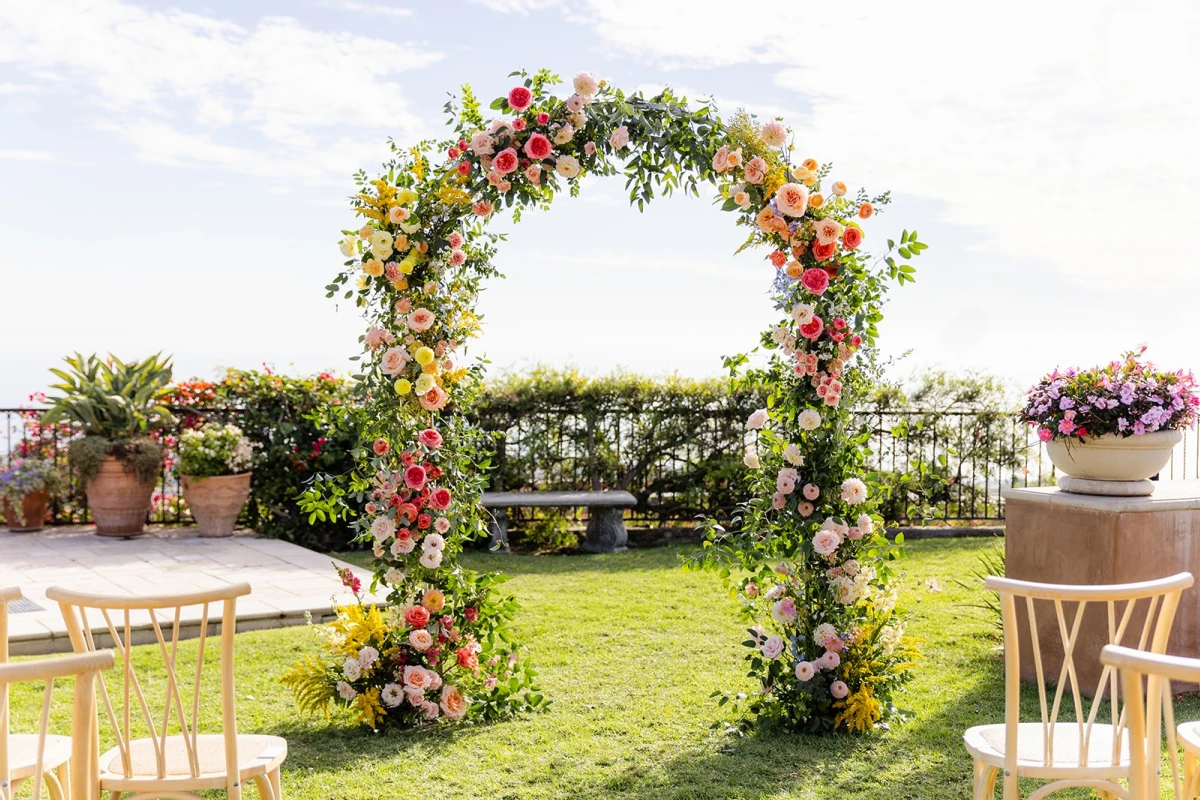 A Colorful Wedding for Virginia and Max