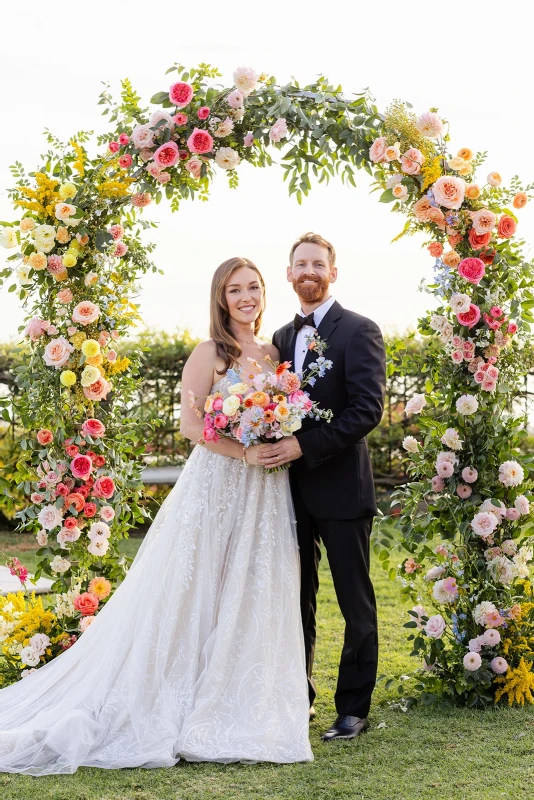 A Colorful Wedding for Virginia and Max