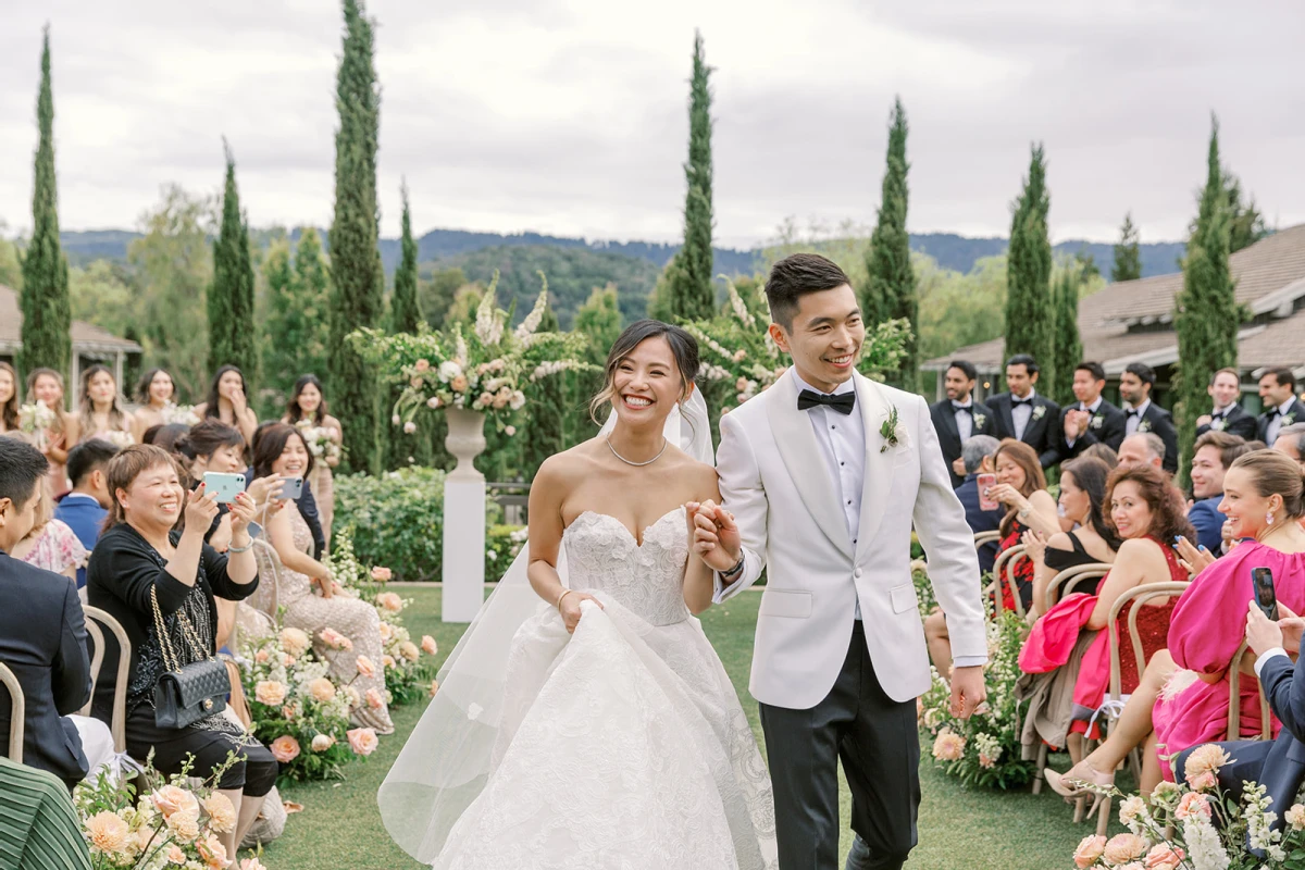 A Garden Wedding for Vivian and Jason