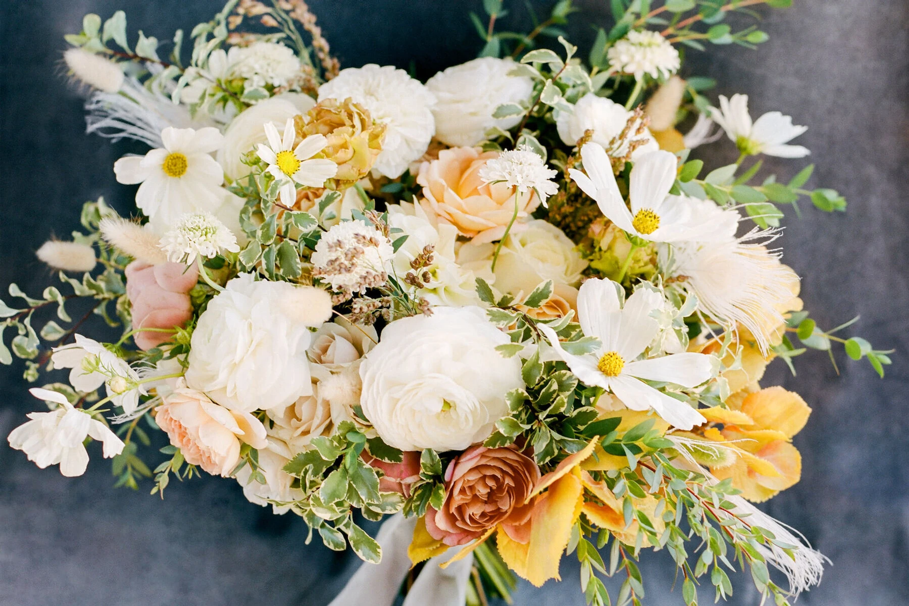 Wedding florist: See more wedding flowers from Amy and Dave's rustic wedding