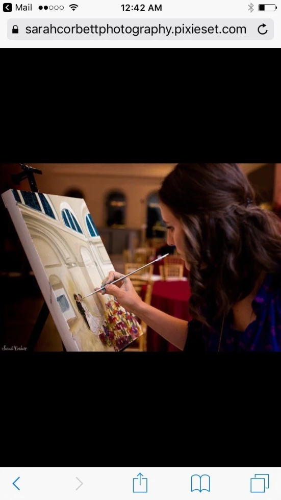 Wedding Painting by Madeline