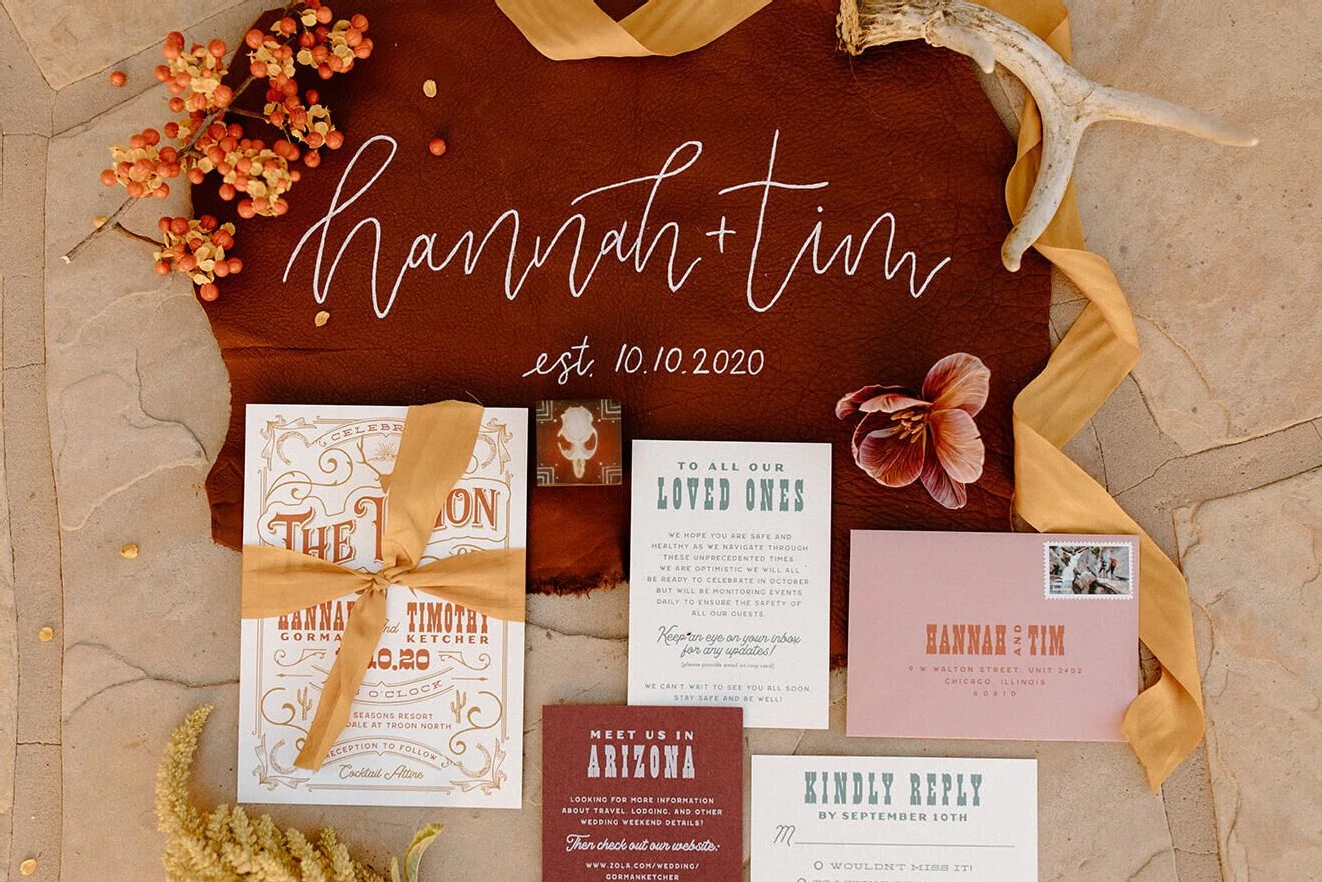 Wedding vendor: See more invitations by wedding stationer Summit and Sage