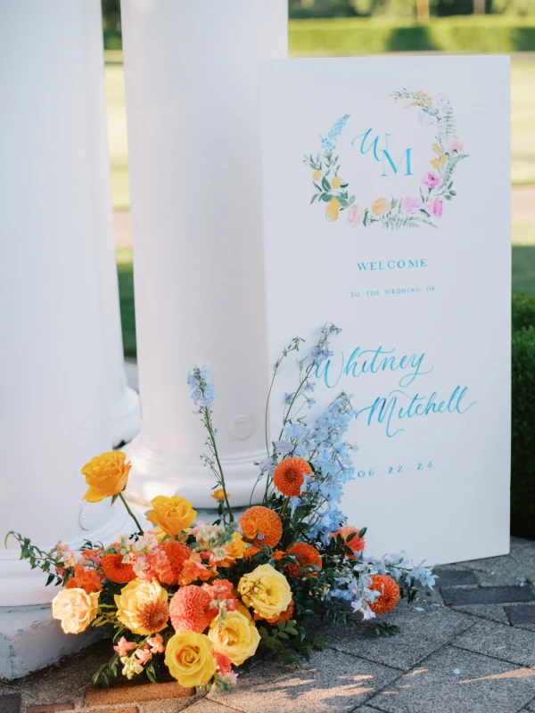 A Colorful Wedding for Whitney and Mitchell