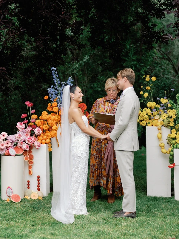 A Colorful Wedding for Zoe and Nick