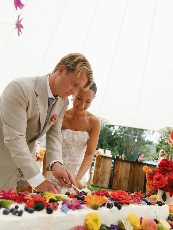 A Colorful Wedding for Zoe and Nick