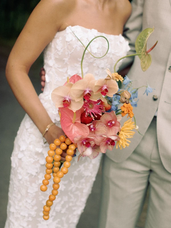 A Colorful Wedding for Zoe and Nick