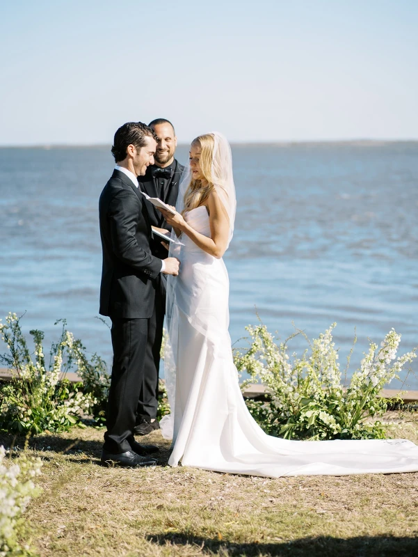 A Waterfront Wedding for Zoie and David